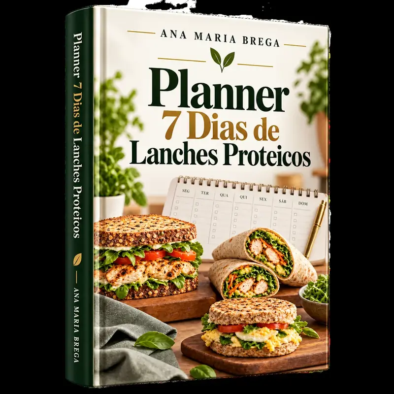 Planner 7 Dias de Lanches Proteicos