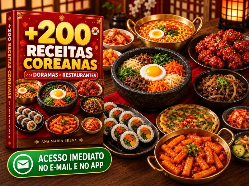 200 Receitas Coreanas Premium