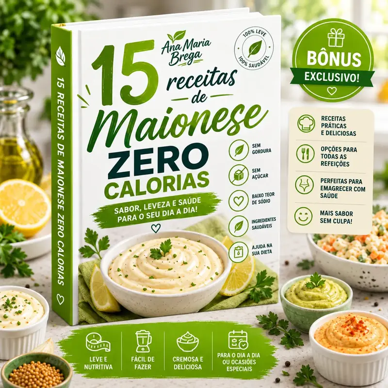 15 Receitas de Maionese Zero Calorias