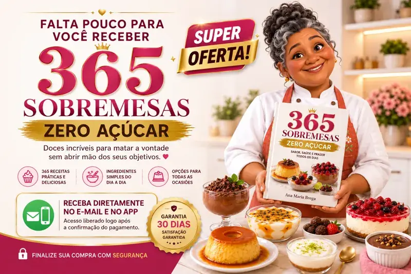 365 Sobremesas Zero Açúcar Premium