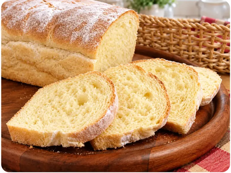 Pão caseiro sem glúten