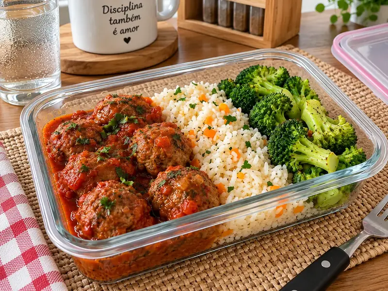 Carne Moída com Purê de Abóbora