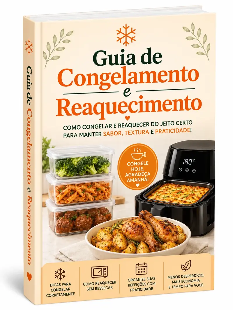 Cardápio Pronto de 30 Dias na Air Fryer