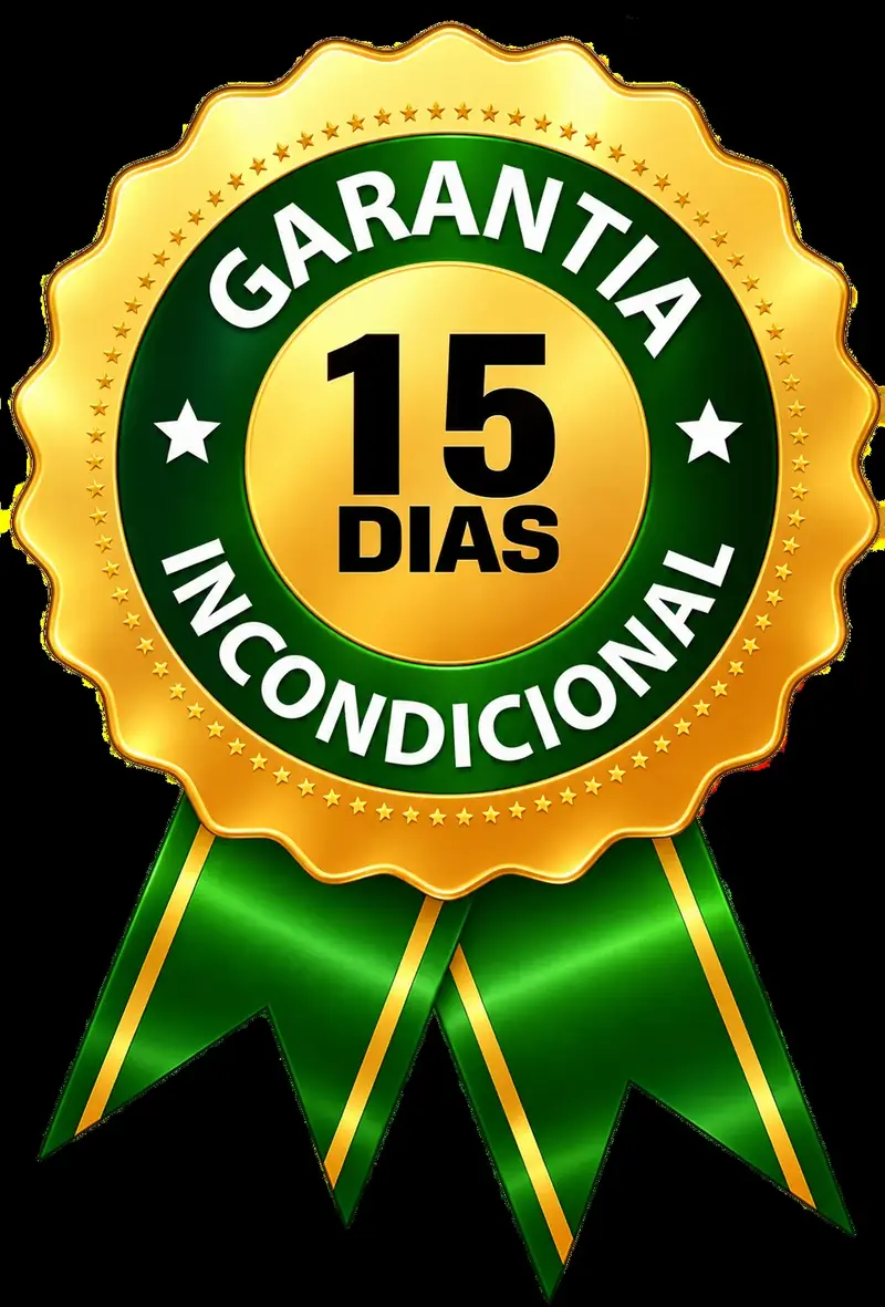 Garantia de 15 dias