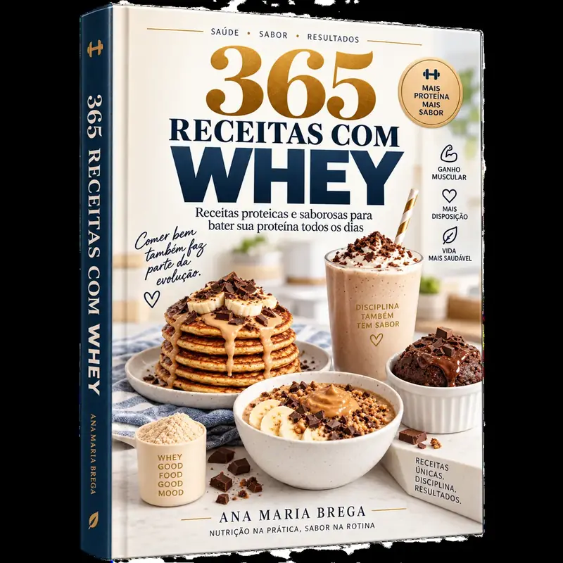 365 Receitas com Whey Protein