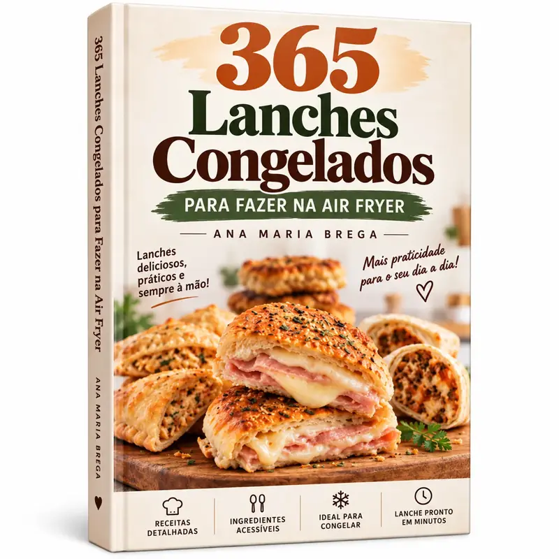 365 Lanches Congelados para Air Fryer
