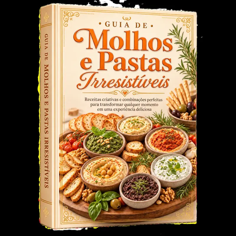 Guia de Molhos e Pastas Irresistíveis