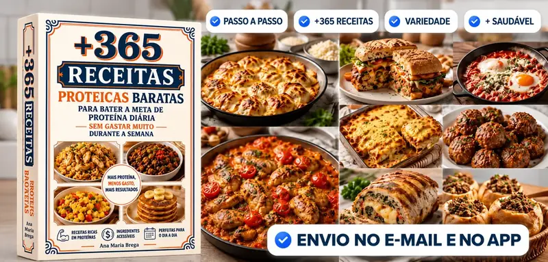 +365 Receitas Proteicas Baratas